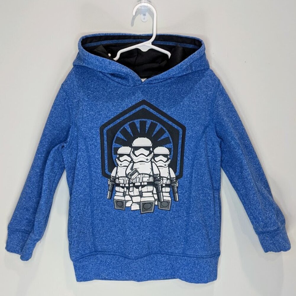 Lego Boys Star Wars Stormtrooper Hoodie Sweatshirt | Boys Size S